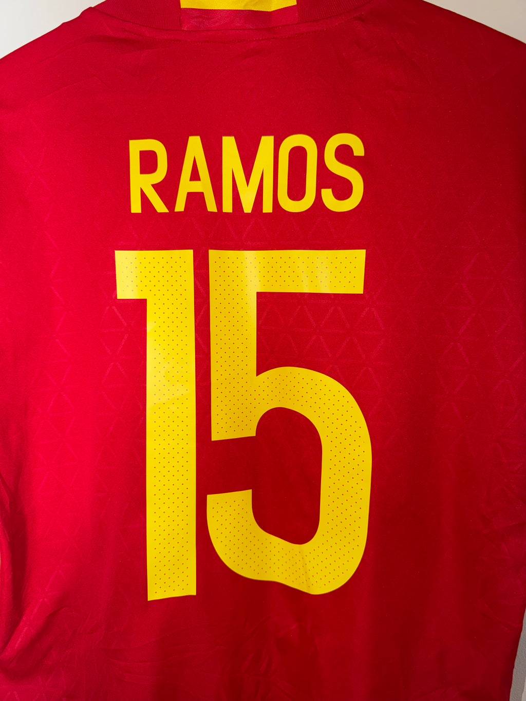 Spain 2016 Home Shirt *RAMOS* M (9.5/10)
