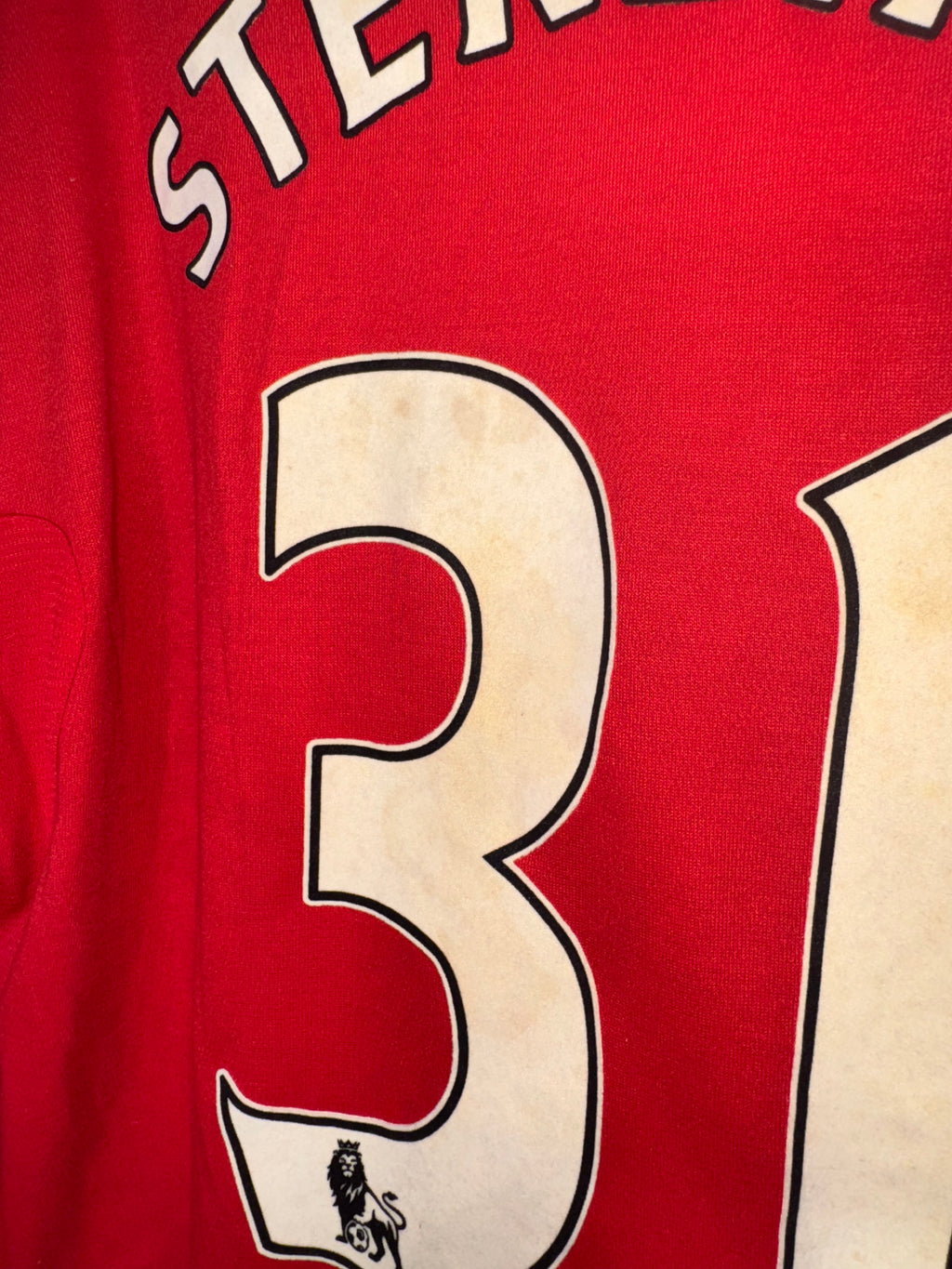 Liverpool 2012/13 Home Football Shirt *STERLING* L (7/10)