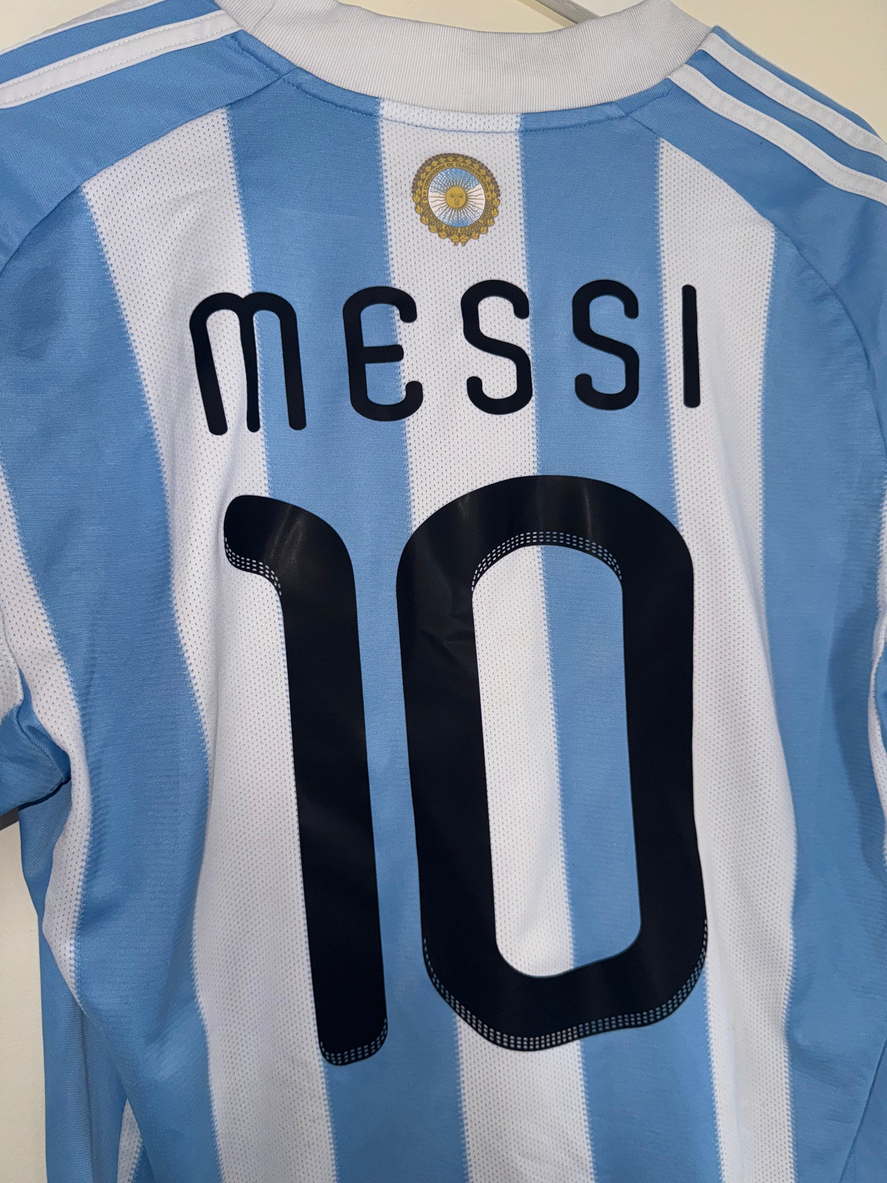 Argentina 2010/11 Home Shirt *MESSI* L (8/10)