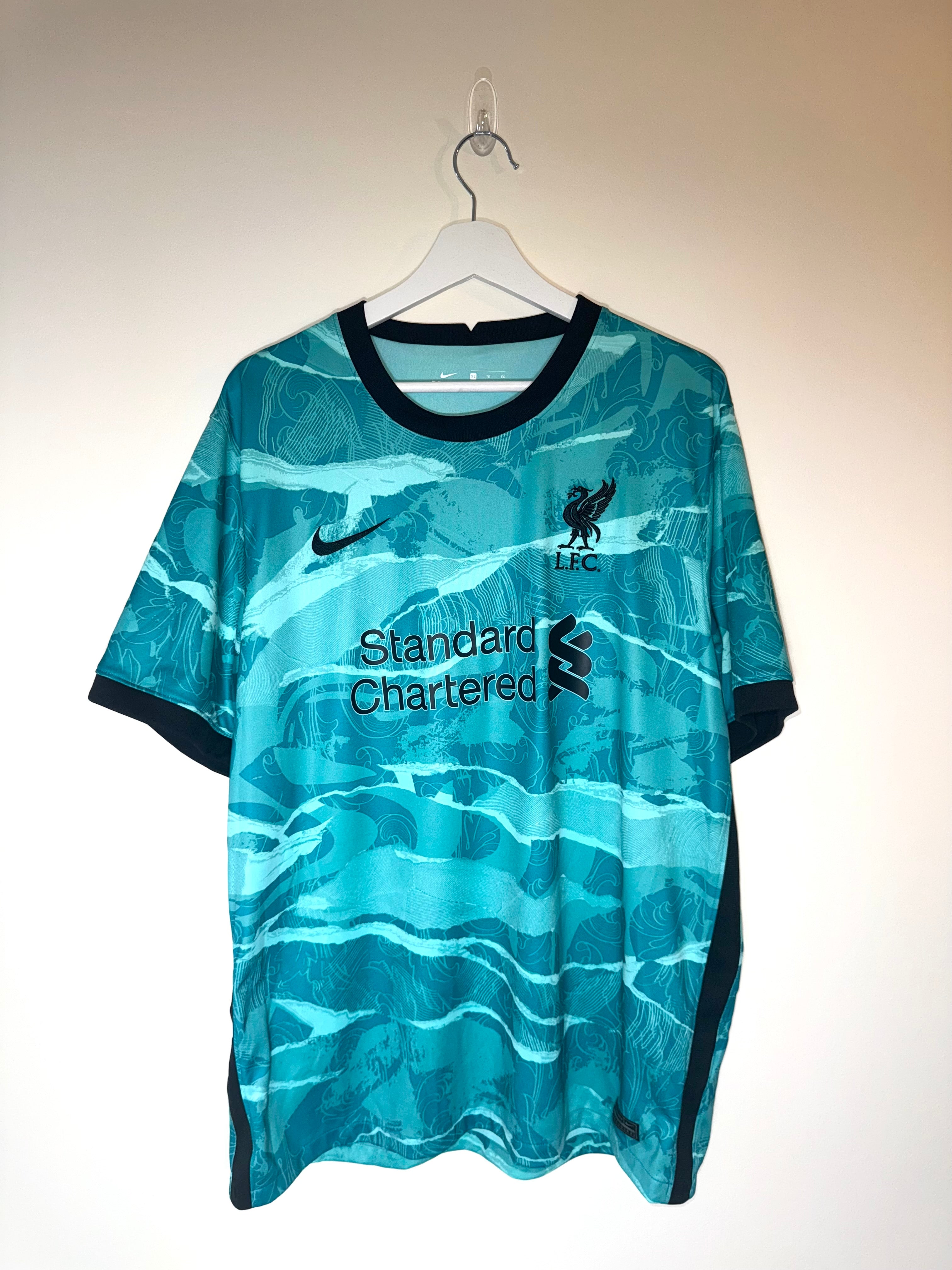 Liverpool FC 2020/21 Away Shirt *SALAH* XL (9/10)