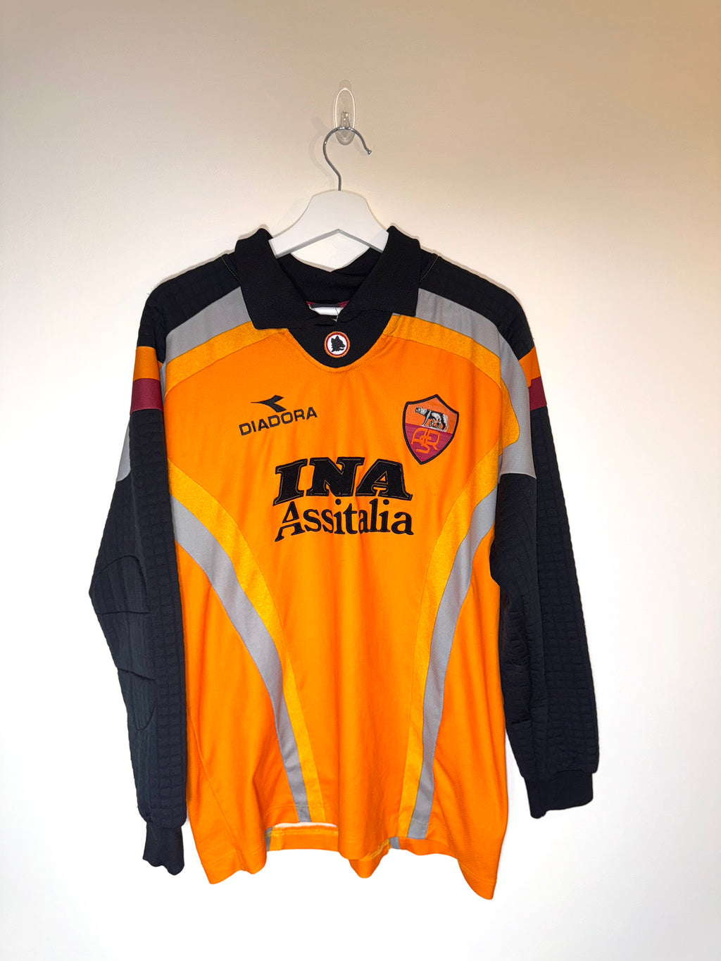 AS Roma 1998/99 Goalkeeper Football Shirt M (8/10)