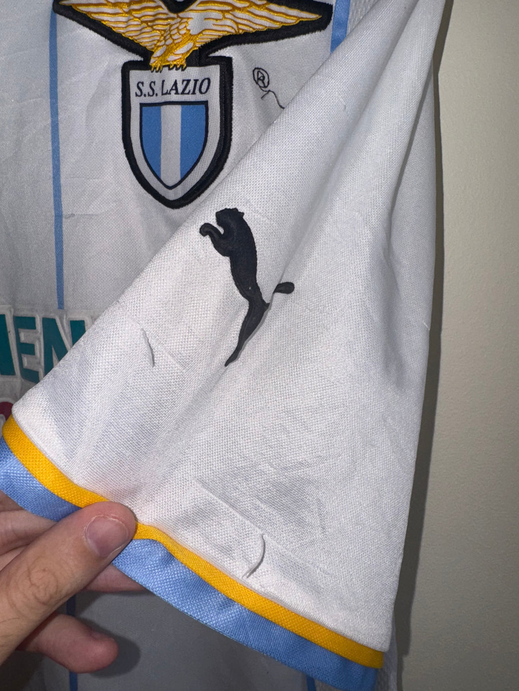 Lazio 2001/02 European Home Shirt S (5/10)