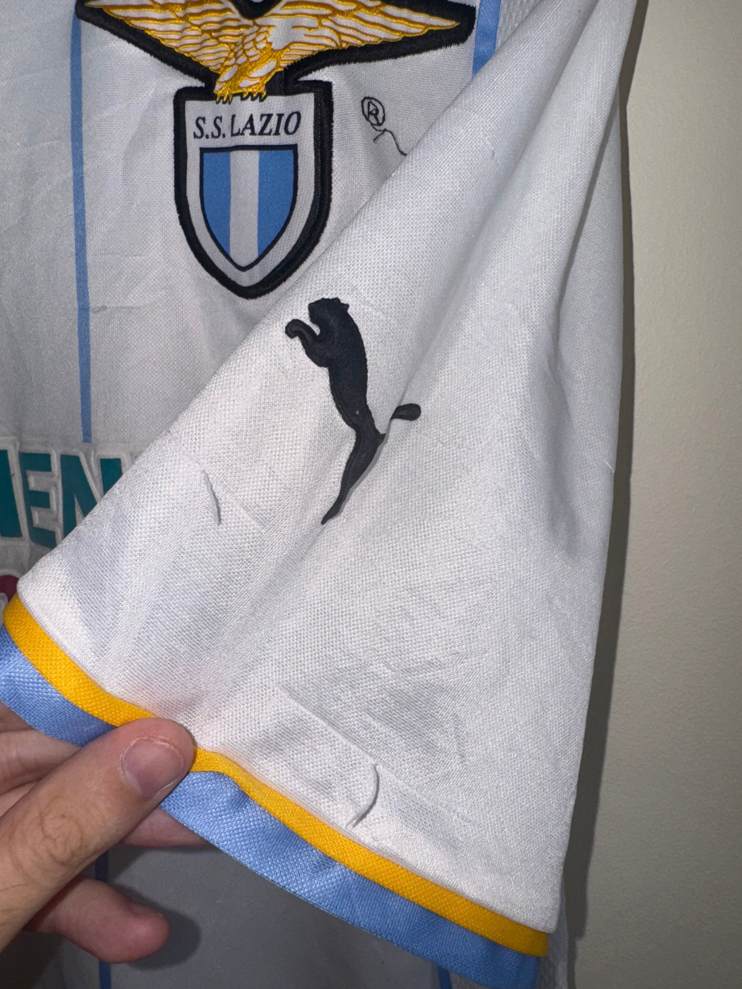 Lazio 2001/02 European Home Shirt S (5/10)