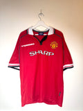 Manchester United 1998/00 Home Shirt XXL (9/10)