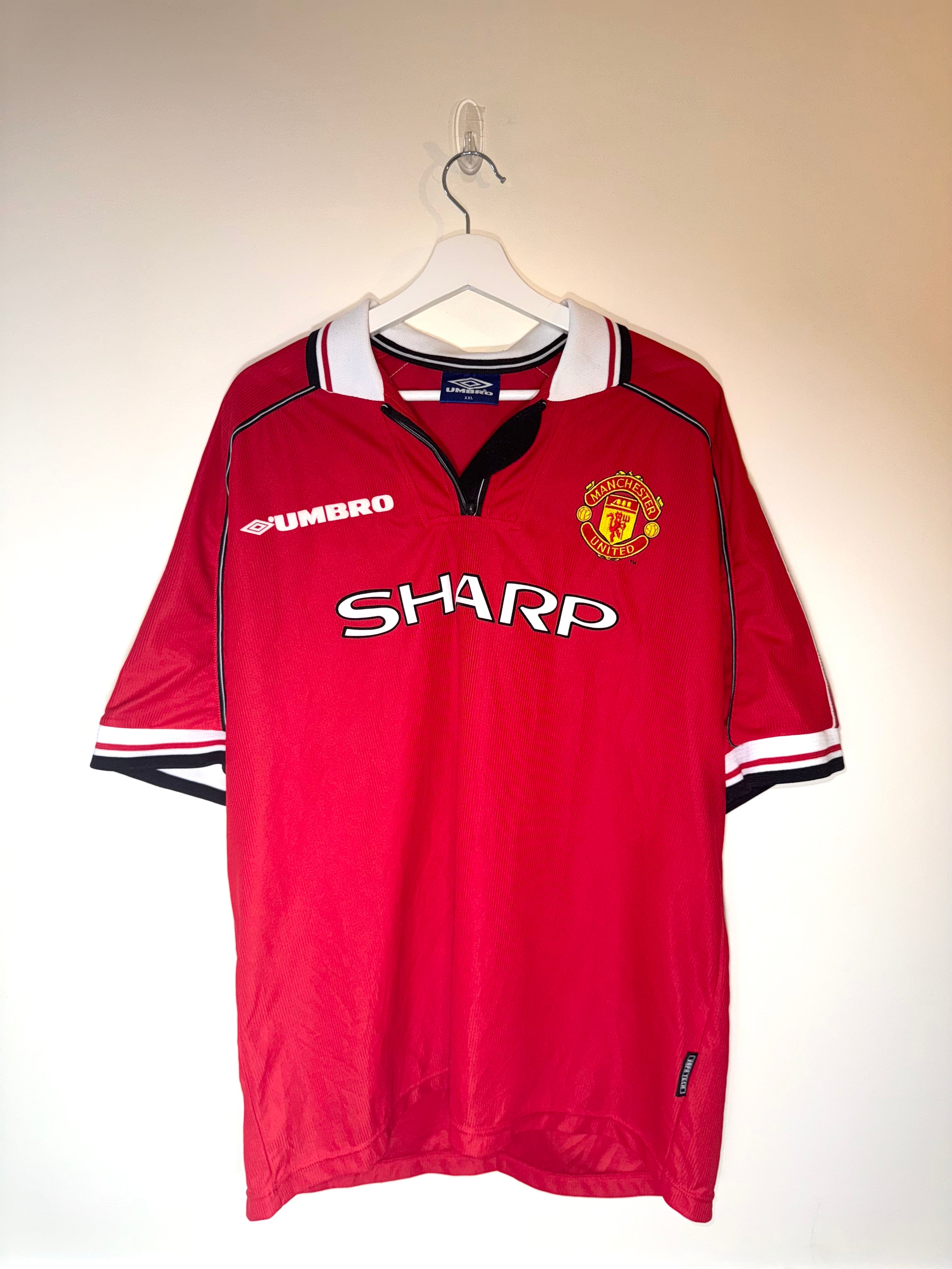 Manchester United 1998/00 Home Shirt XXL (9/10)