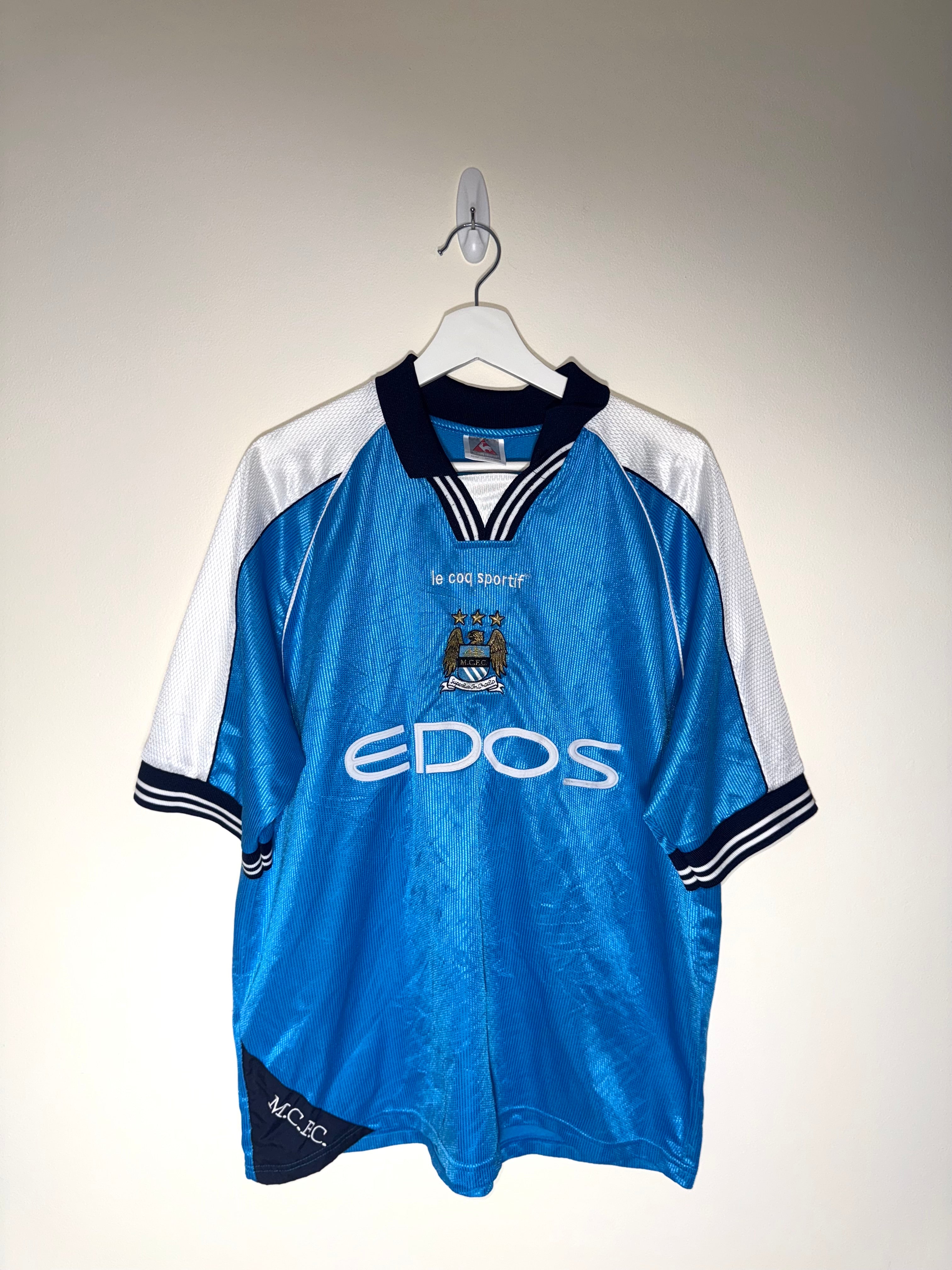Manchester City 1999/01 Home Shirt XL (9/10)