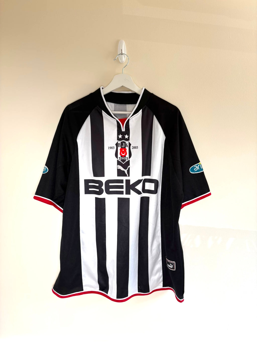 Besiktas 2002/03 Home Shirt *PANCU* XL (7/10)