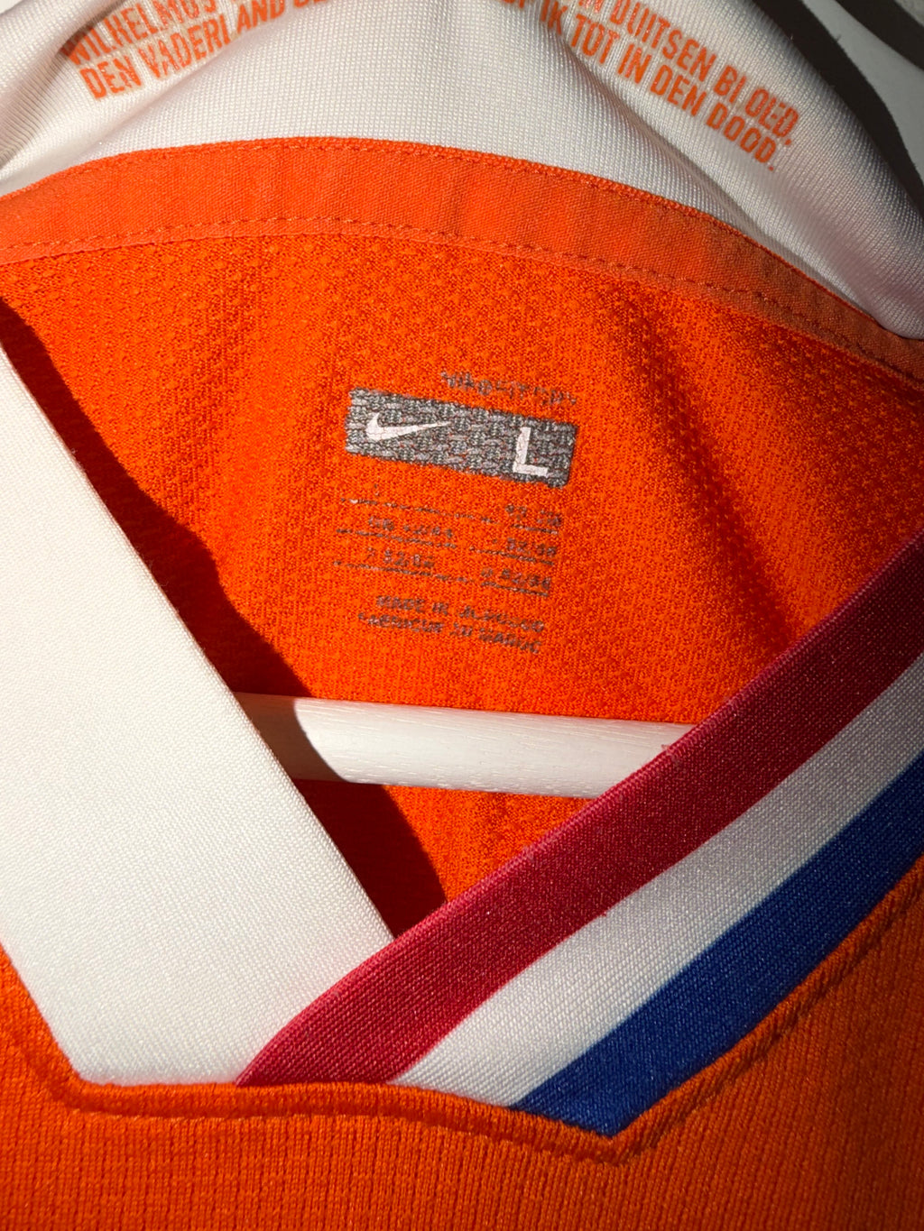 Netherlands 2008/10 Home Shirt *VAN DE VAART* L