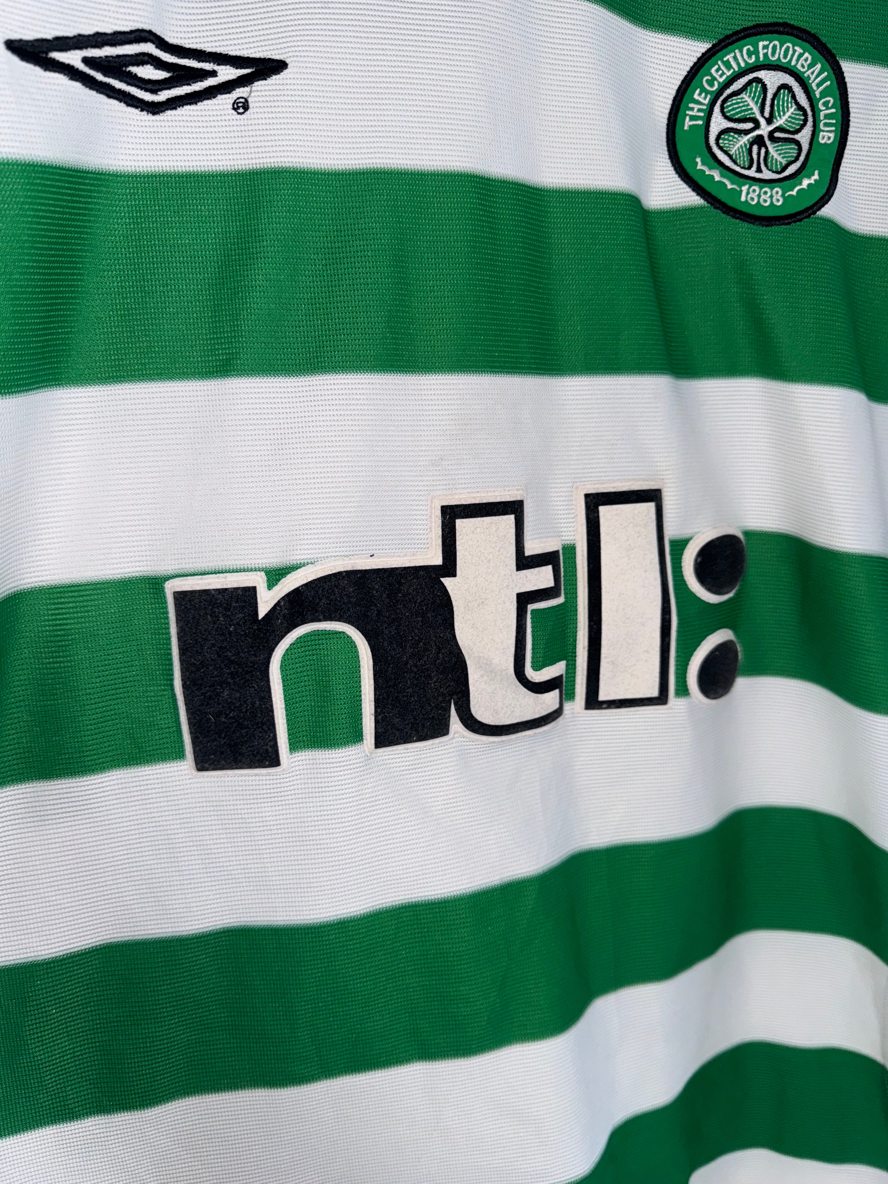 Celtic 2001/03 Home Shirt M (8/10)