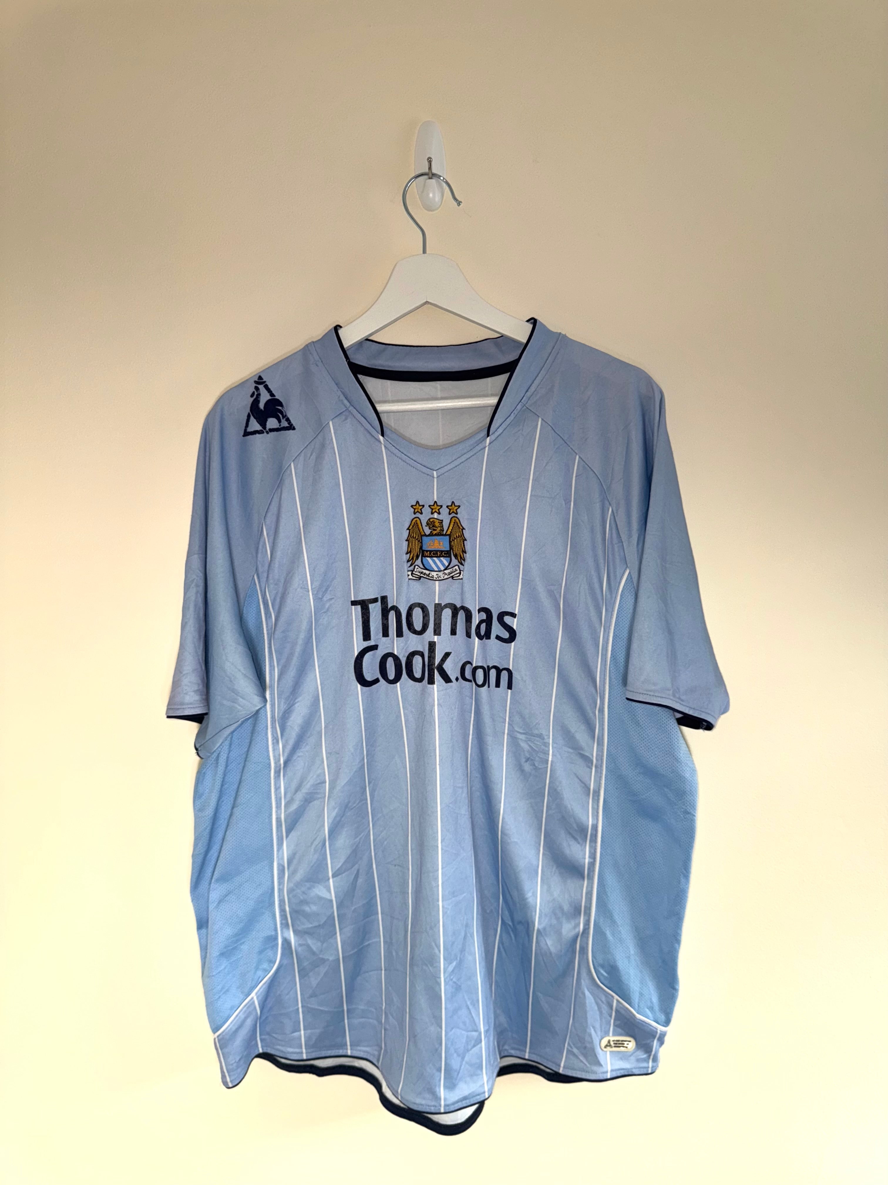 Manchester City 2007/08 Home Shirt L (6/10)