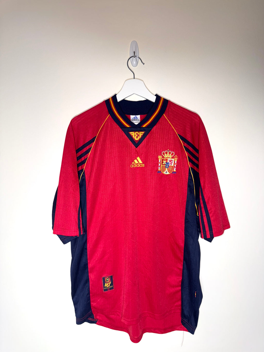 Spain 1998 Home Shirt L (9/10)