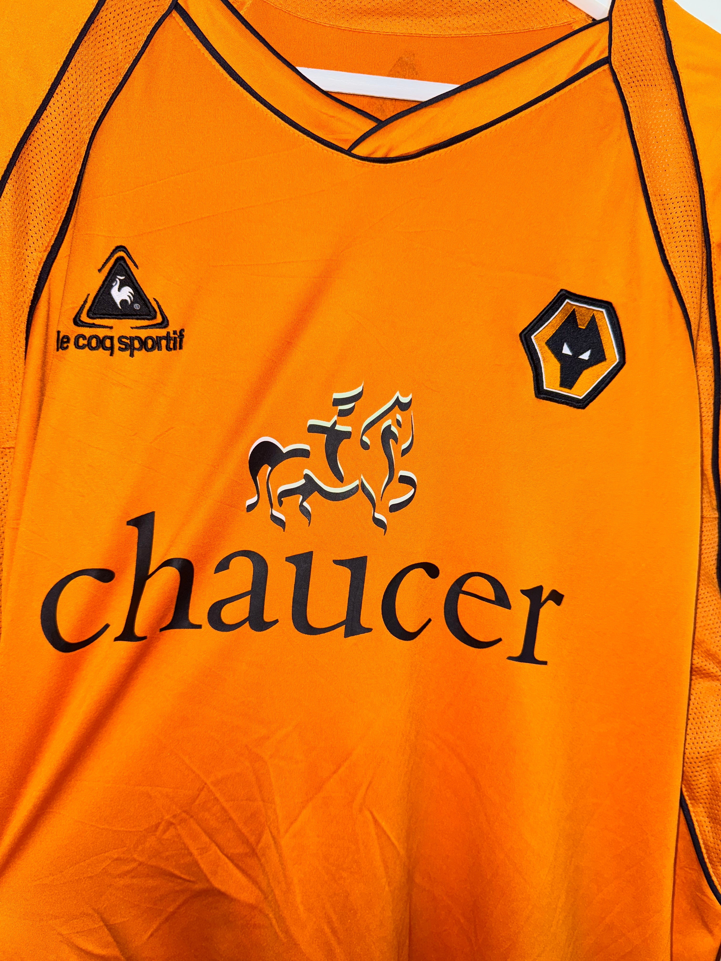 Wolves 2006/08 Home Shirt L/S XL (8/10)