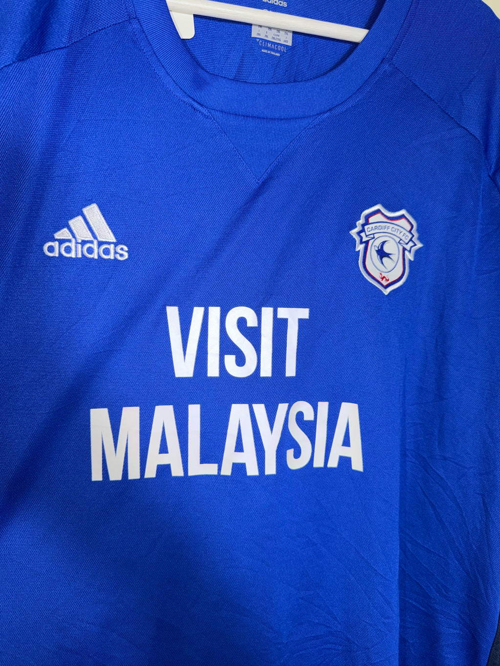 Cardiff City 2017/18 Home Shirt XXL (9/10)