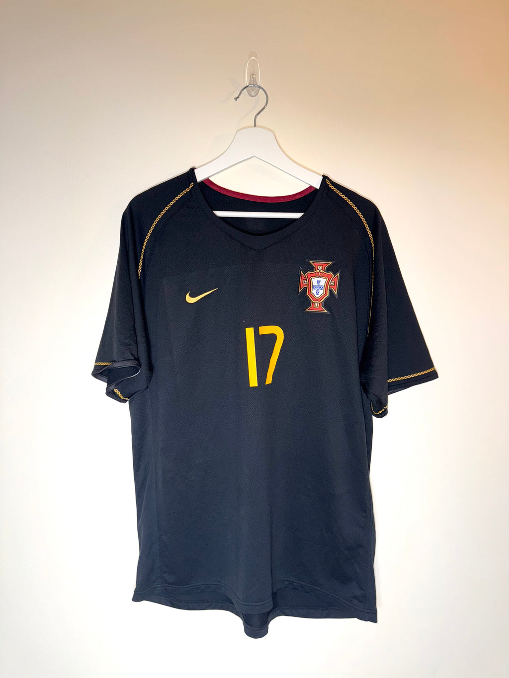 Portugal 2006/08 Away Football Shirt *C.RONALDO* L (8/10)