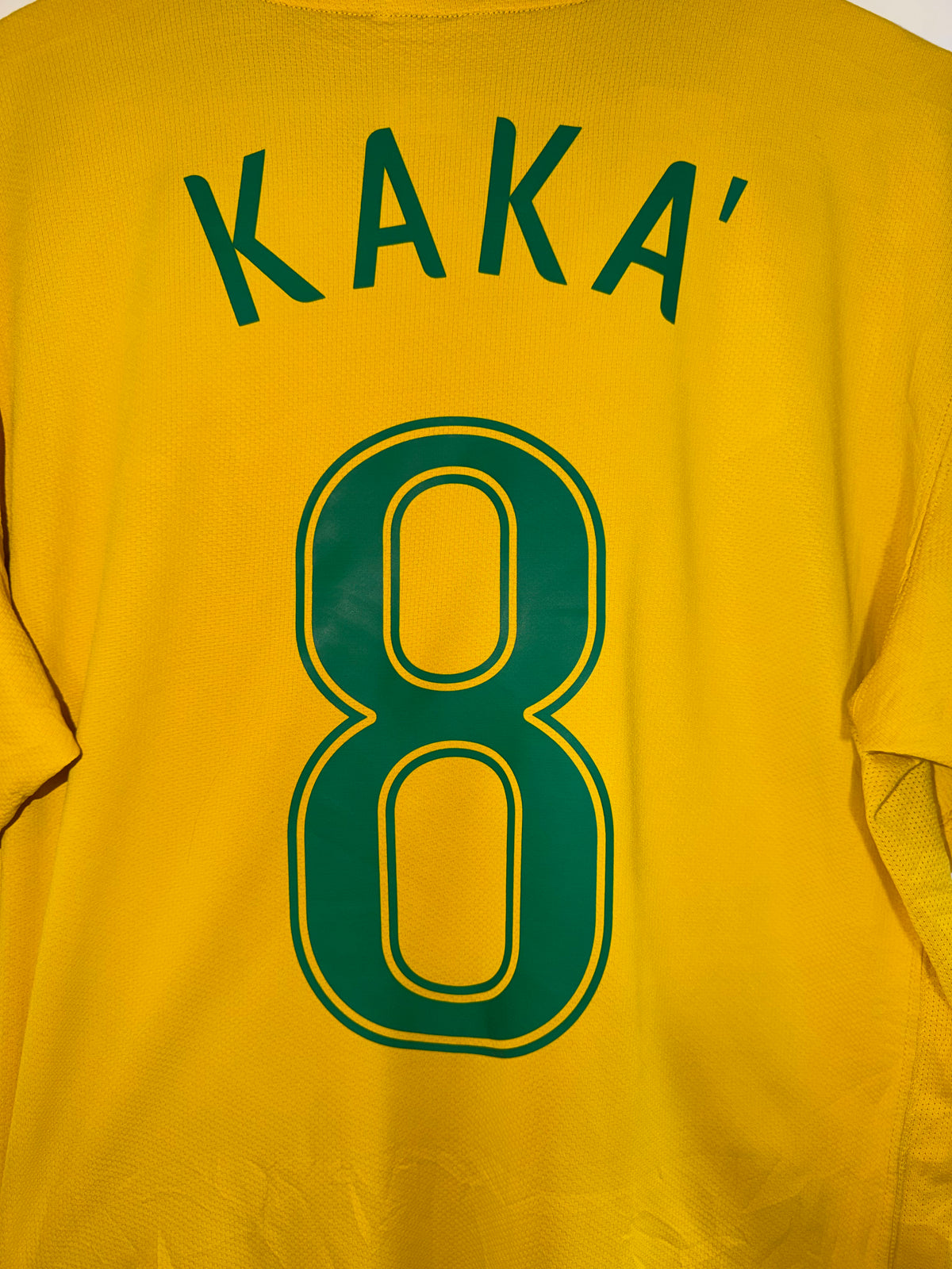Brazil 2006/08 Home Shirt *KAKA* L (8/10)