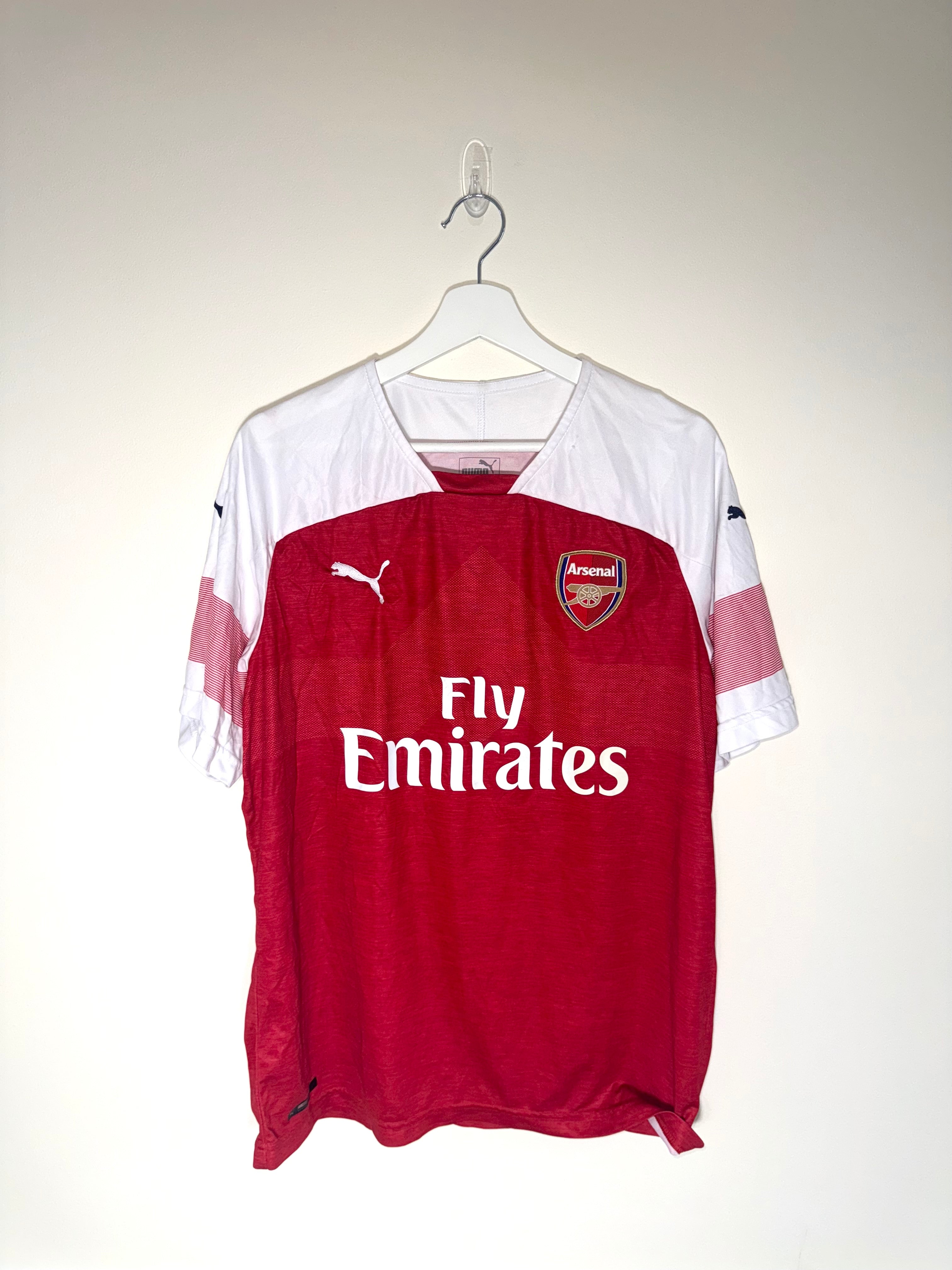 Arsenal 2018/19 Home Shirt *AUBAMEYANG* XL