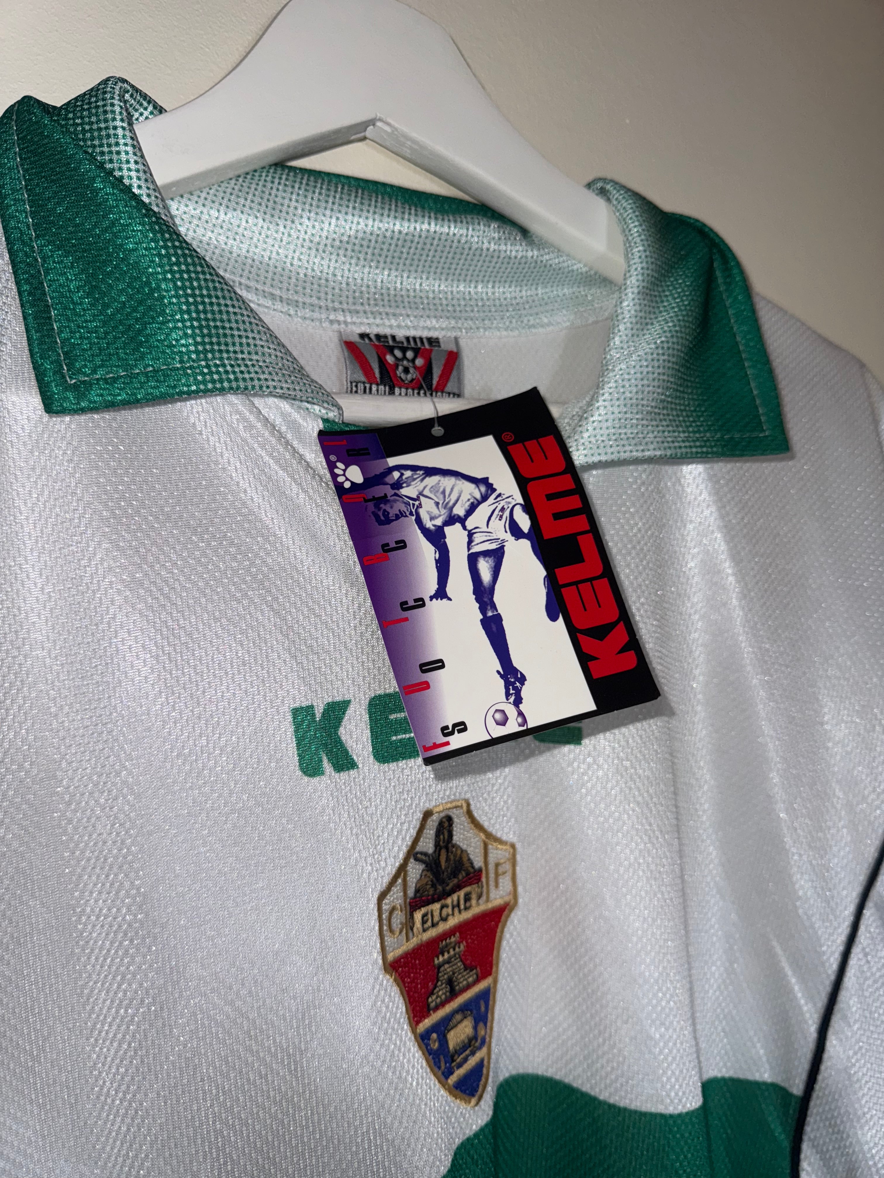 Elche 1997/98 Anniversary Home Shirt BNWT Large (9/10)