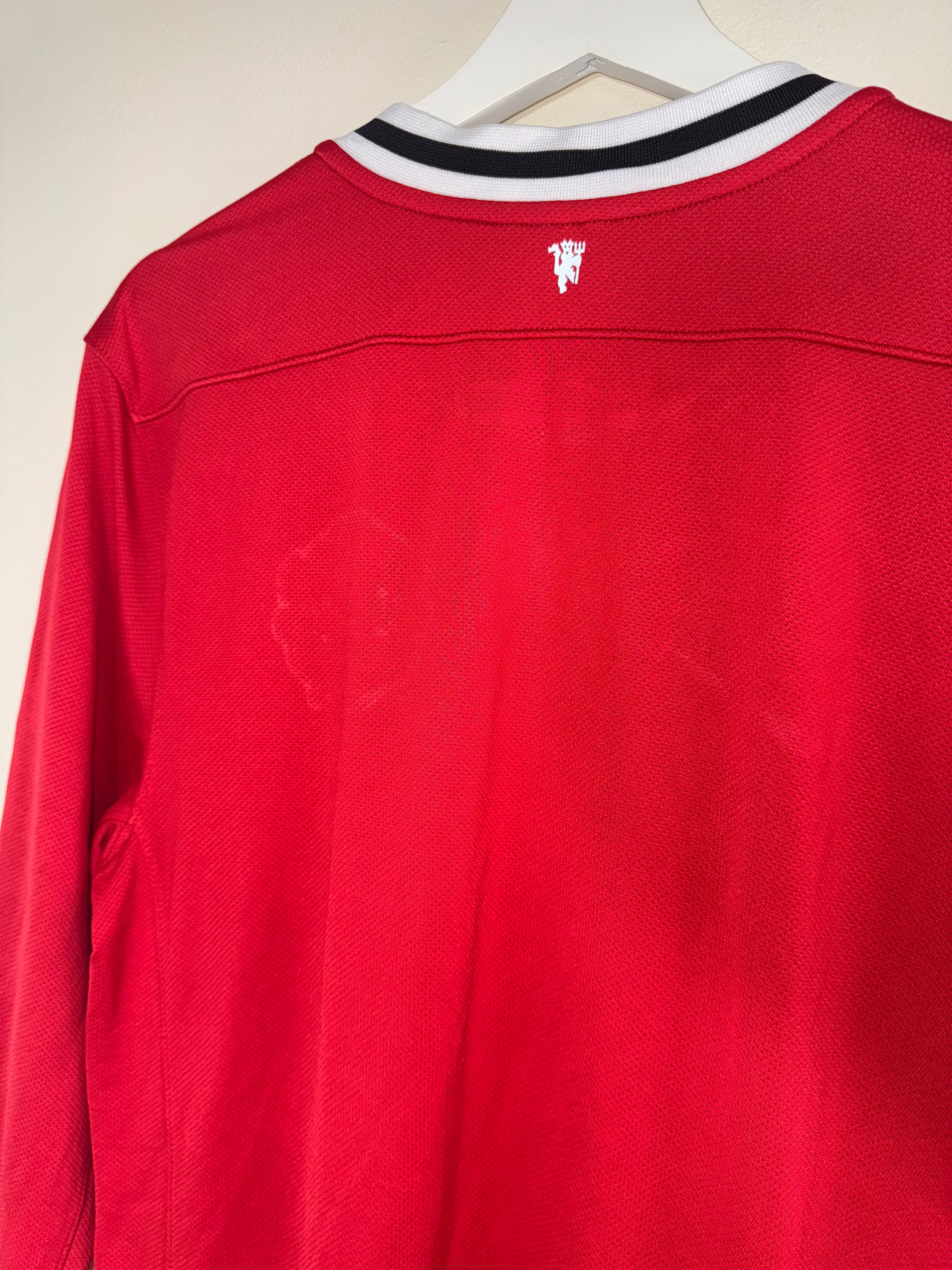 Manchester United 2011/12 Home Shirt L/S M