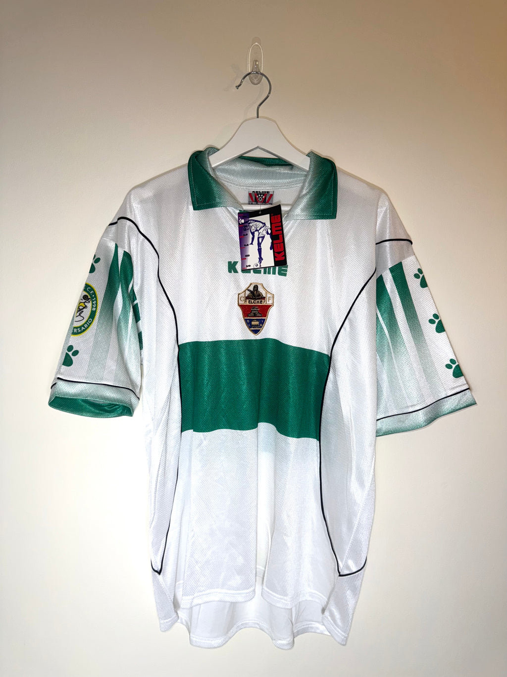 Elche 1997/98 Anniversary Home Shirt BNWT Large (9/10)