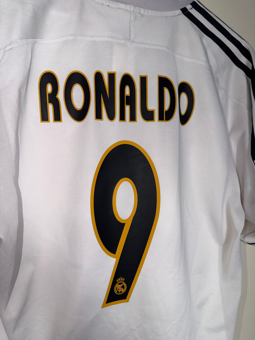 Real Madrid 2003/04 Home Shirt *RONALDO* L (8.5/10)