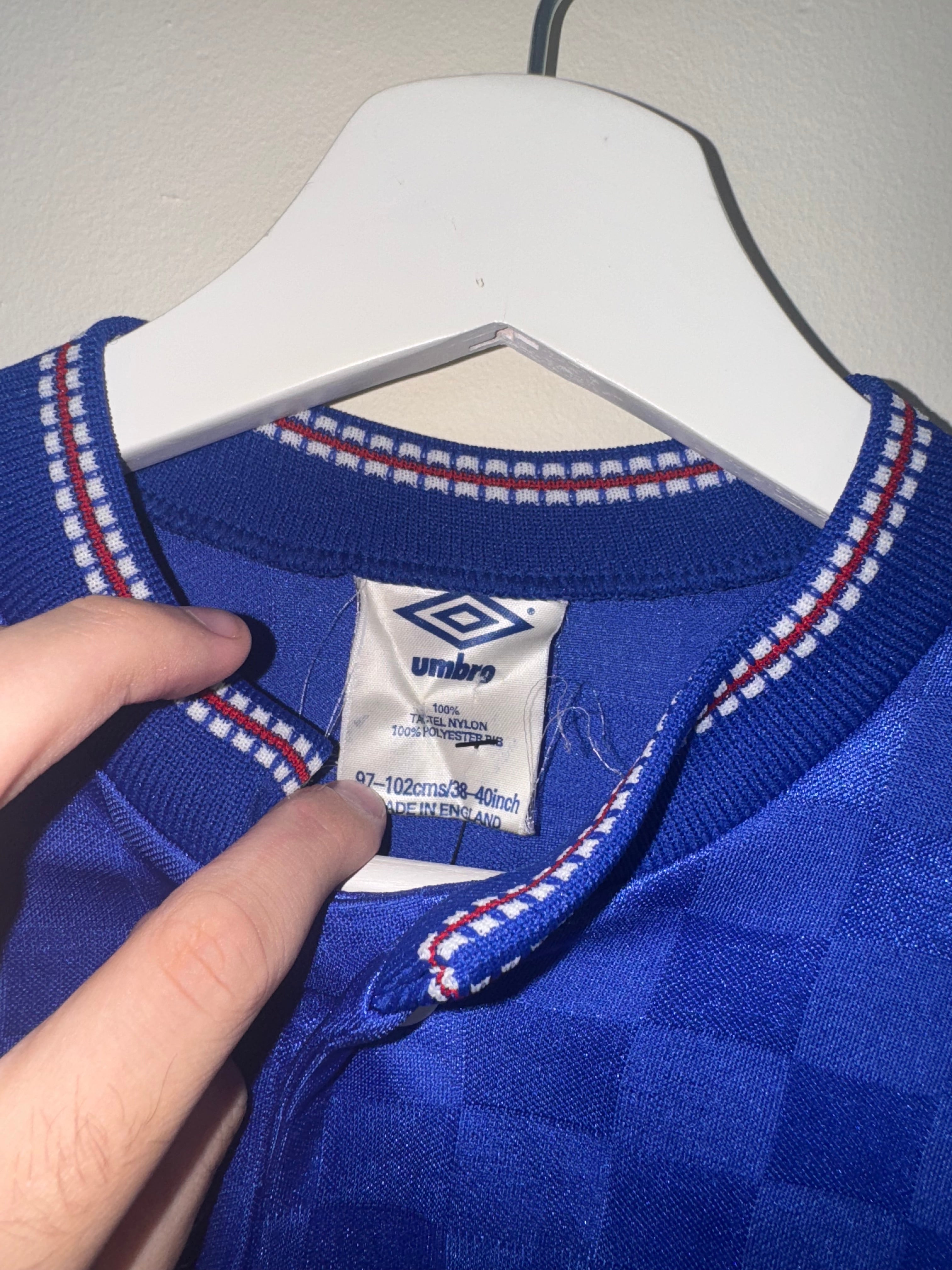 Rangers 1987/90 Home Shirt Medium (6/10)