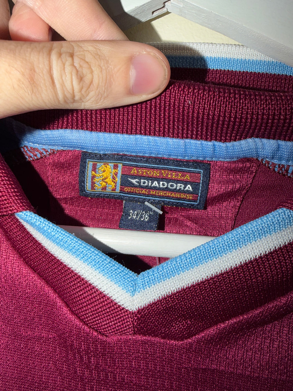 Aston Villa 2000/01 Home Shirt S (9/10)