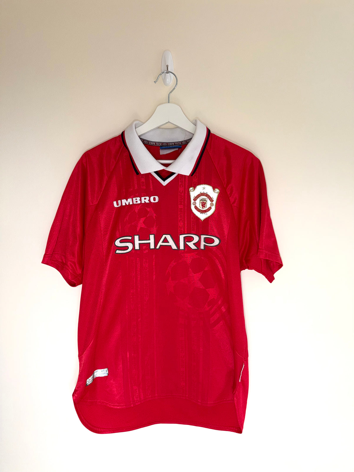Manchester United 1998/00 European Home Shirt M (8.5/10)