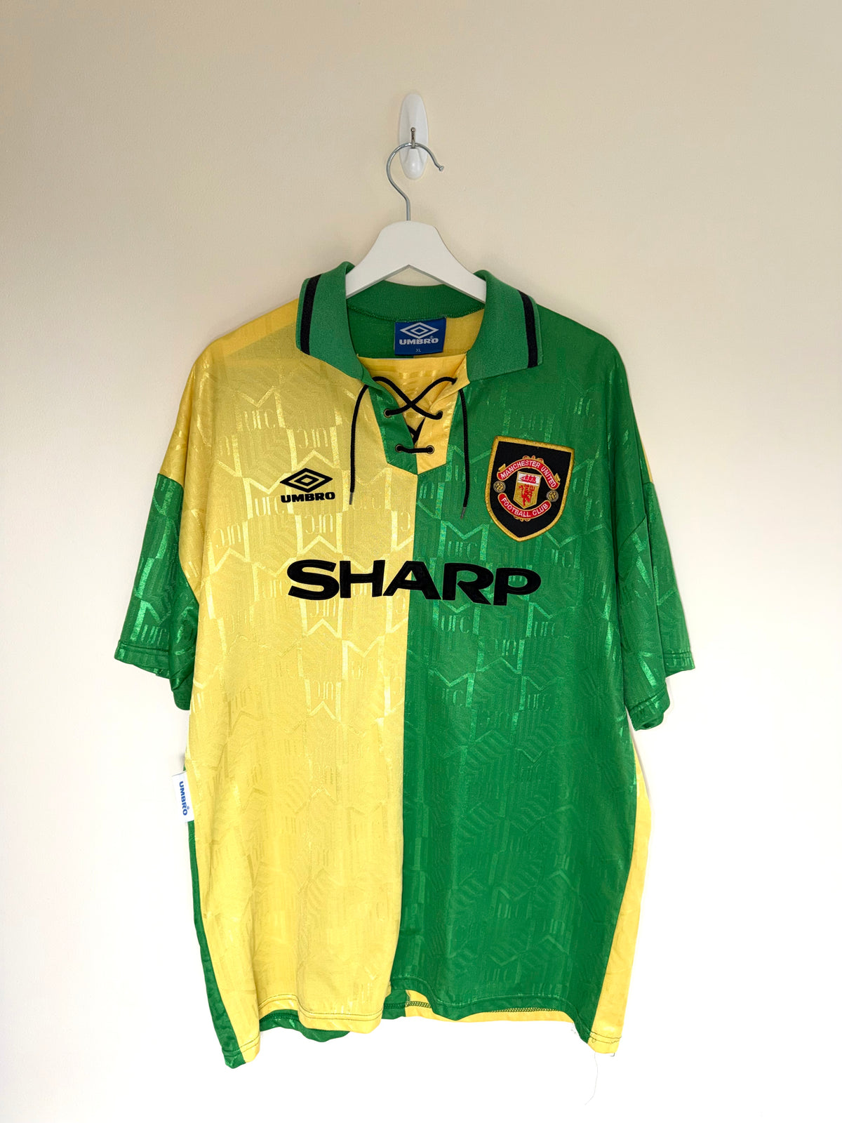 Manchester United 1992/94 Third Shirt XL (9/10)