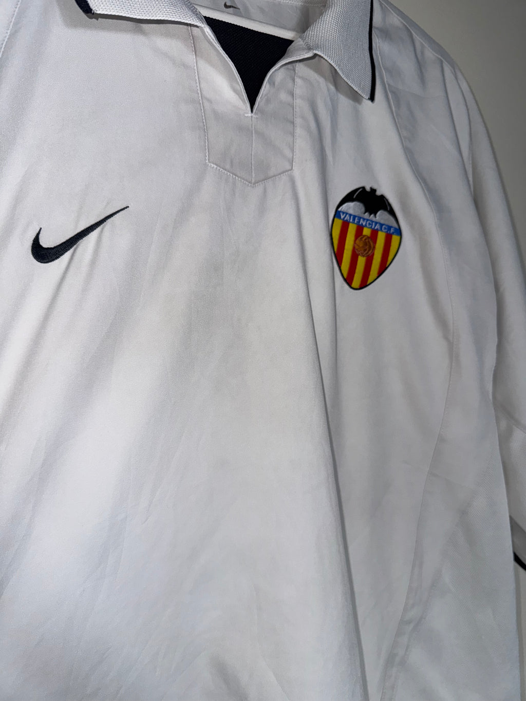Valencia 2002/03 Home Football Shirt XL (5/10)