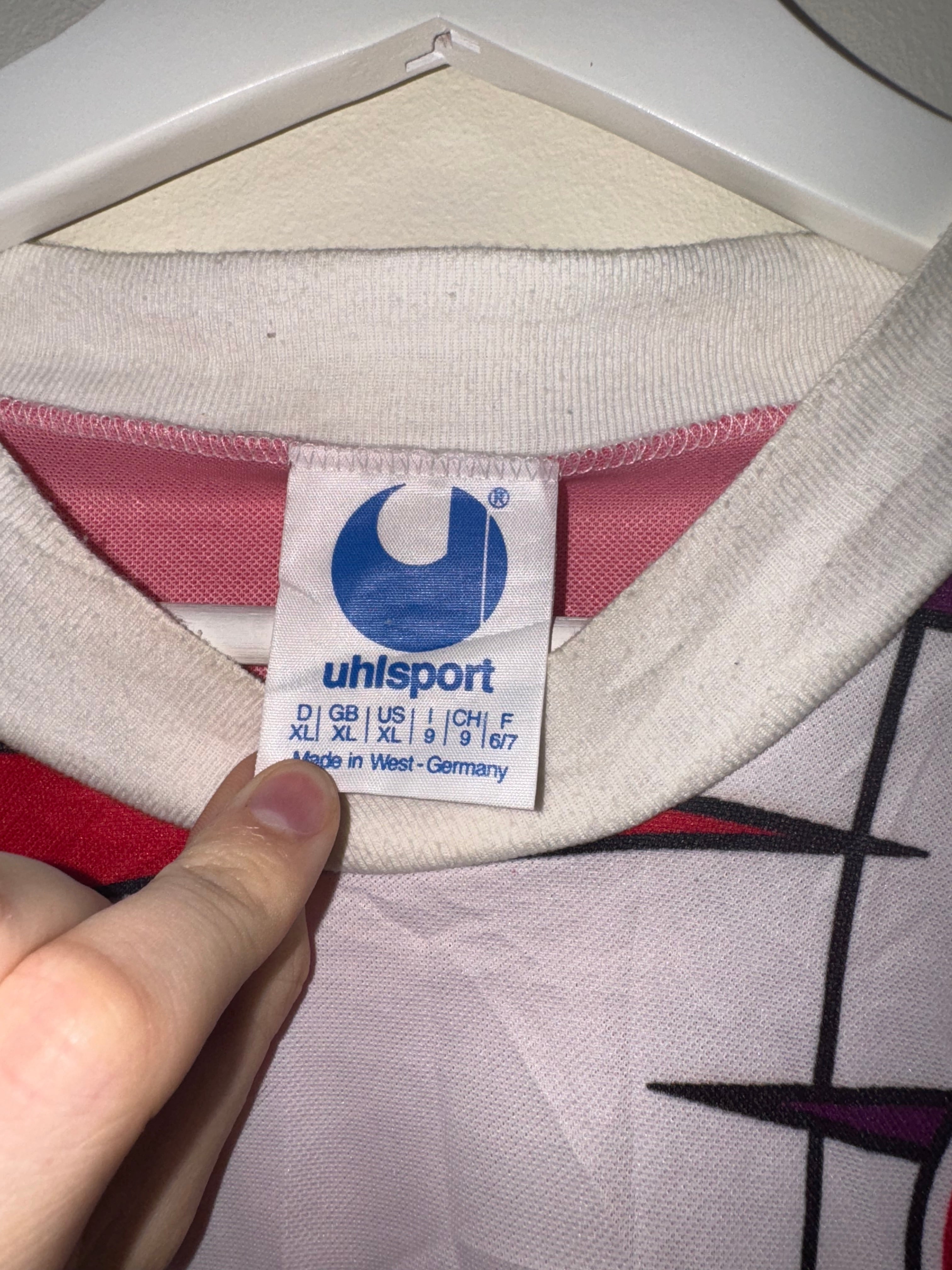 FC Kaiserslautern 1991/92 Home Football Shirt XL (9/10)
