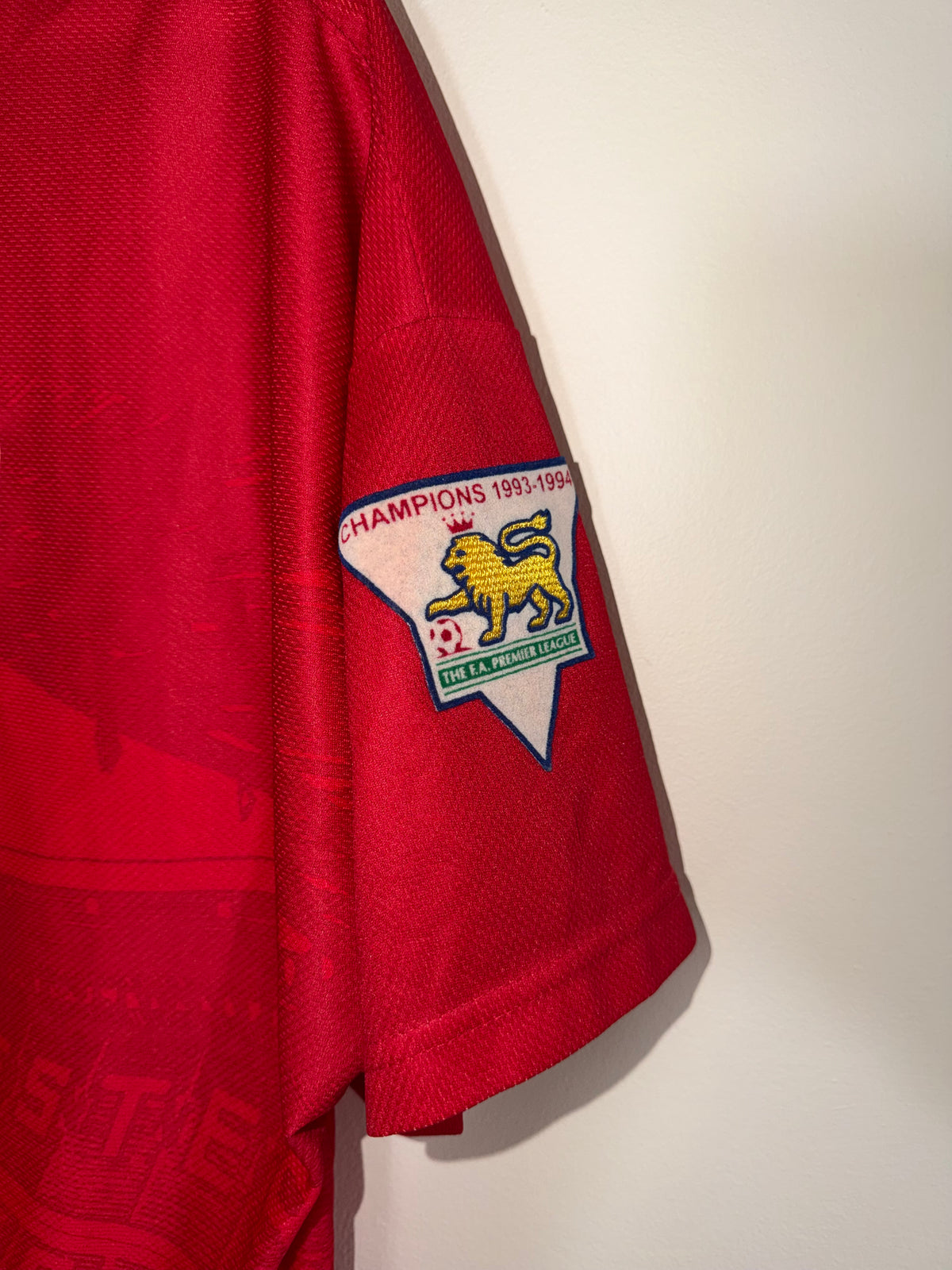 Manchester United 1994/96 Home Shirt *COLE* M (8.5/10)